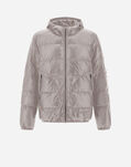 Herno BOMBER JACKET IN NYLON ULTRALIGHT Light Grey PI001204U120179406