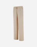 TROUSERS IN MATT CREPE SATIN Herno product thumbnail image view 6