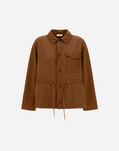 Herno SHIRT IN 100% COTTON INTERLOCK AND ARENDELLE Caramel JC000078D521178030