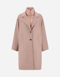 COAT IN VELOUR WOOL CLOTH AND NYLON ULTRALIGHT Herno product thumbnail image view 1