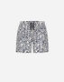 Herno RESORT SWIM SHORTS IN NYLON SEASONAL PRINT Teal/White CST0003UR12743P9110