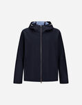 Herno 3-LAYERED WOOL STORM JACKET Blue GI000492U334109201