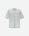 Herno TECH STRETCH WOVEN SHIRT Ice CM000006U12707S1250