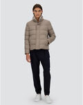 BOMBER JACKET IN ARENDELLE AND FAUX FUR Herno product thumbnail image view 2