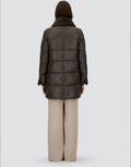 NYLON ULTRALIGHT AND LADY ALTERNATIVE FUR A-SHAPE JACKET Herno product thumbnail image view 5