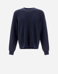 Herno SWEATER IN BASIC PLAIN KNIT Dark Blue MG000132U702159290