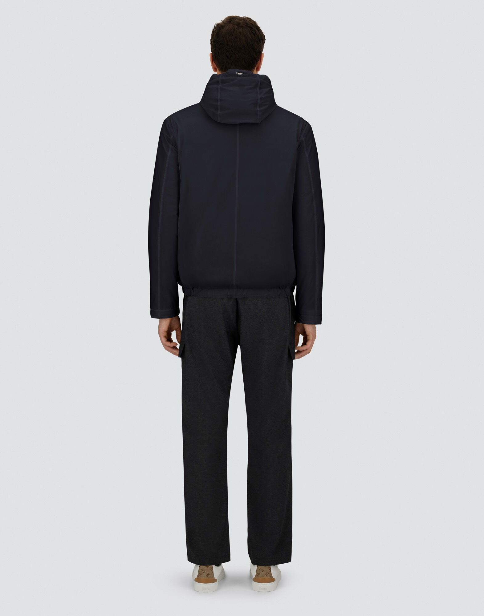 メンズ リゾート トラベル ナイロン ポネンテ ジャケット ダークブルー