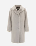 Herno COAT IN SOFT FAUX FUR Chantilly GC000411D124221985