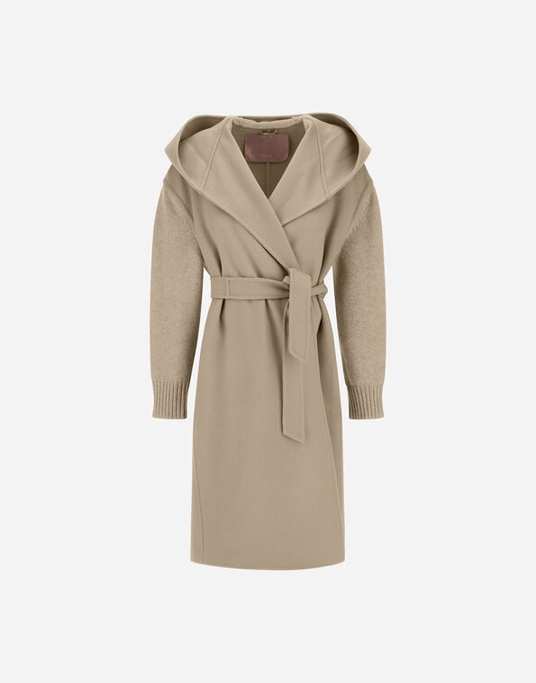 RESORT COAT IN DOUBLE FACED PURE WOOL Herno Herno RESORT COAT IN DOUBLE FACED PURE WOOL Chantilly GC00073DR334491985