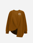 Herno GOTS COTTON GLOBE SWEATSHIRT Brown JG000008X500838110
