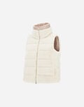 LADY ALTERNATIVE FUR AND NYLON ULTRALIGHT VEST Herno product thumbnail image view 2