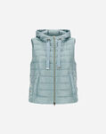 Herno VEST IN NYLON ULTRALIGHT AND MONOGRAM Light Blue PI002007D12017Z9014