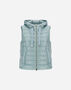 Herno VEST IN NYLON ULTRALIGHT AND MONOGRAM Light Blue PI002007D12017Z9014