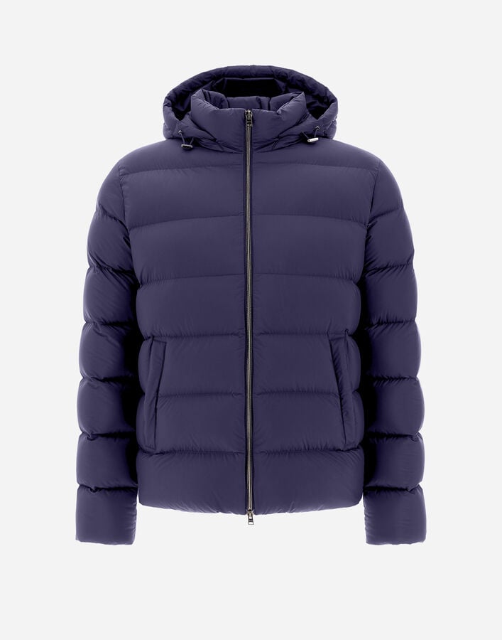 BOMBER JACKET IN ECOAGE Herno Herno BOMBER JACKET IN ECOAGE New Blue PI001181U12456Z9202