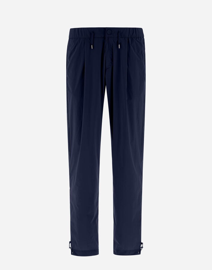 RESORT TROUSERS IN LIGHT NYLON STRETCH Herno Herno RESORT TROUSERS IN LIGHT NYLON STRETCH Blue PT00002UR12431SZ9201