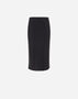 Herno SATIN SKIRT Black GN000052D125069300