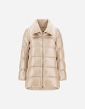 A-SHAPE JACKET IN NYLON ULTRALIGHT AND LADY ALTERNATIVE FUR Herno product thumbnail image view 1