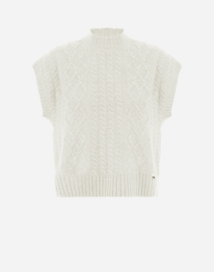 Herno VEST IN TWIST WOOL White MG000149D701121050
