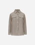 Herno NYLON ULTRALIGHT SHACKET Chantilly GI000293D12017Z1985