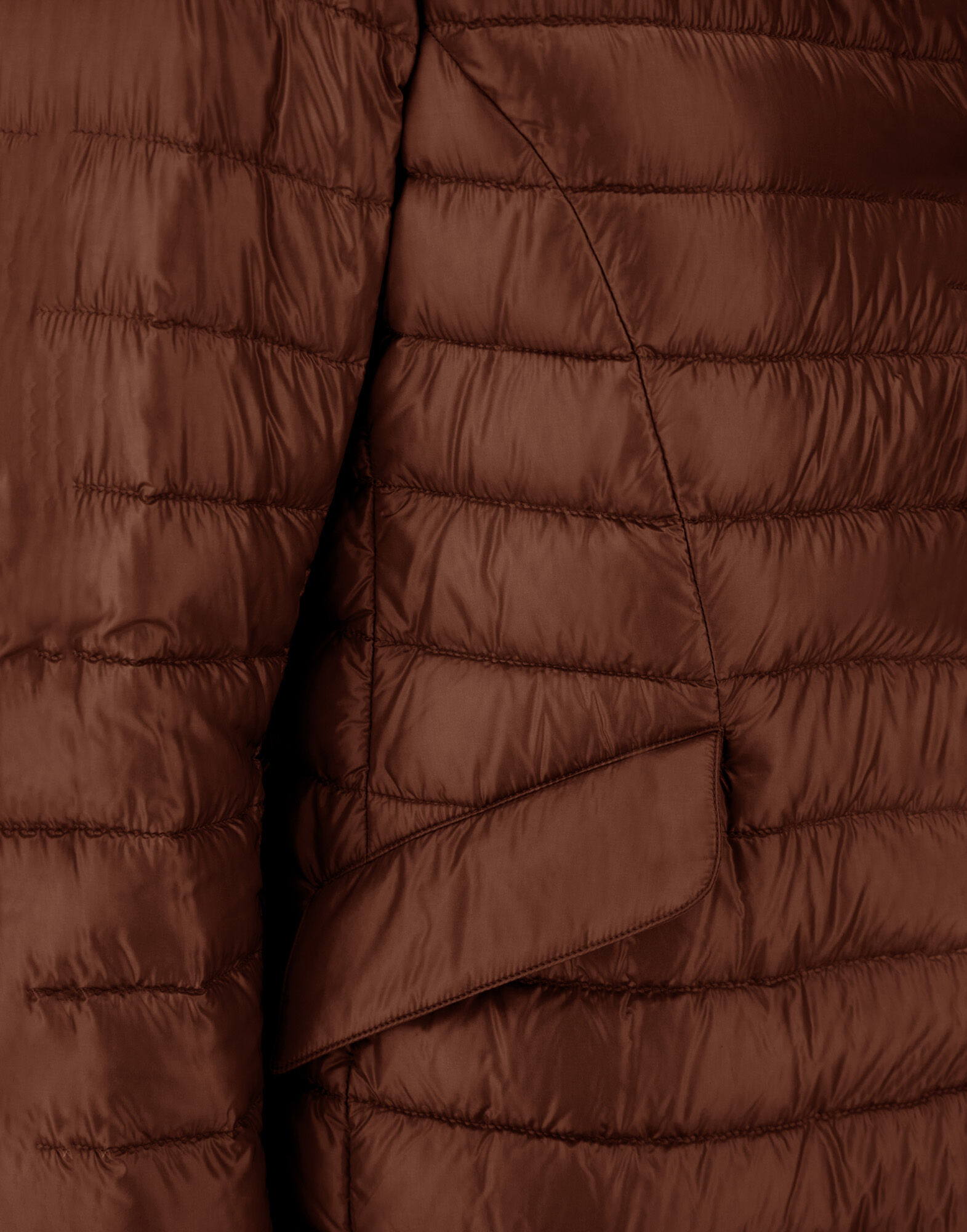 レディース ナイロンウルトラライト ジャケット 革色 | Herno® (ヘルノ)