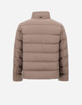 BOMBER JACKET IN ARENDELLE AND FAUX FUR Herno product thumbnail image view 4