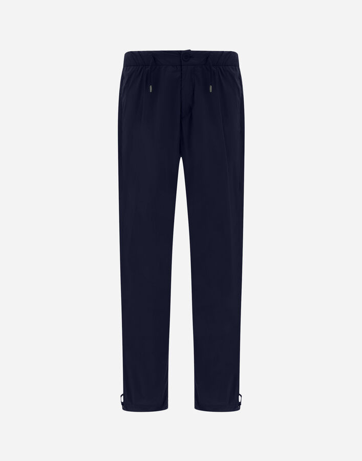 Herno LIGHT NYLON STRETCH TROUSERS Blue PT000041U12431SZ9201