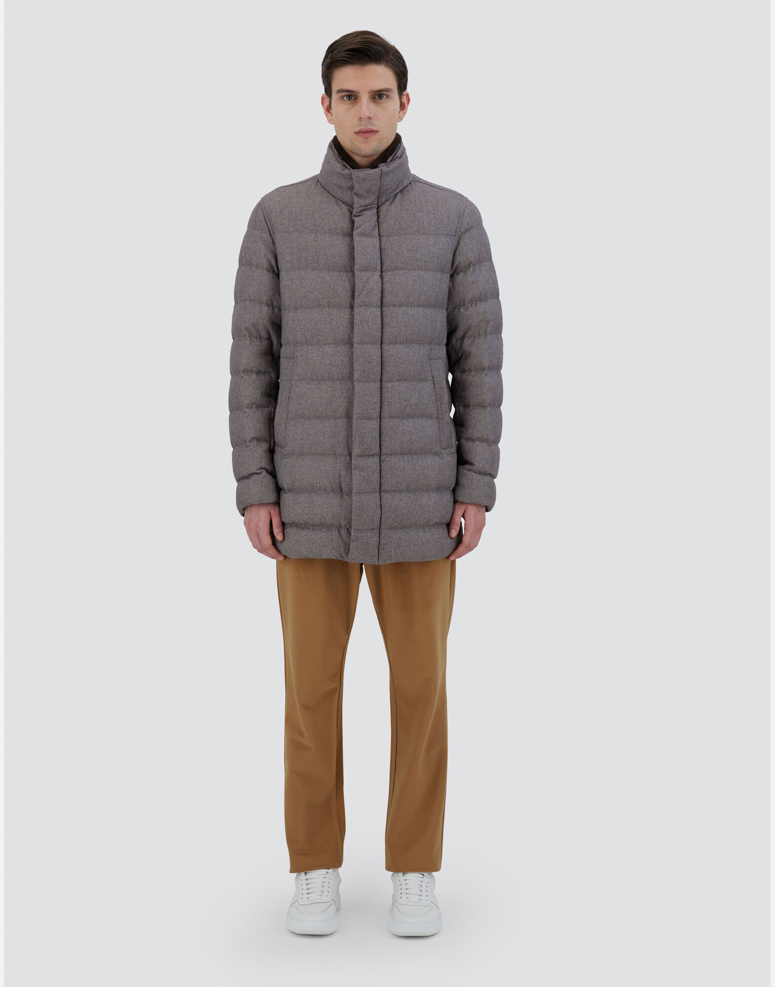 メンズ PIUMINO HERNO UOMO VERSIONE COLLO ECOPELLICCIA STA メンズ PIUMINO HERNO UOMO VERSIONE COLLO ECOPELLICCIA STA