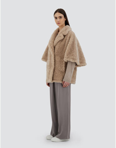 レディース カーリーフェイクファー ピーコート シャンティイ | Herno 