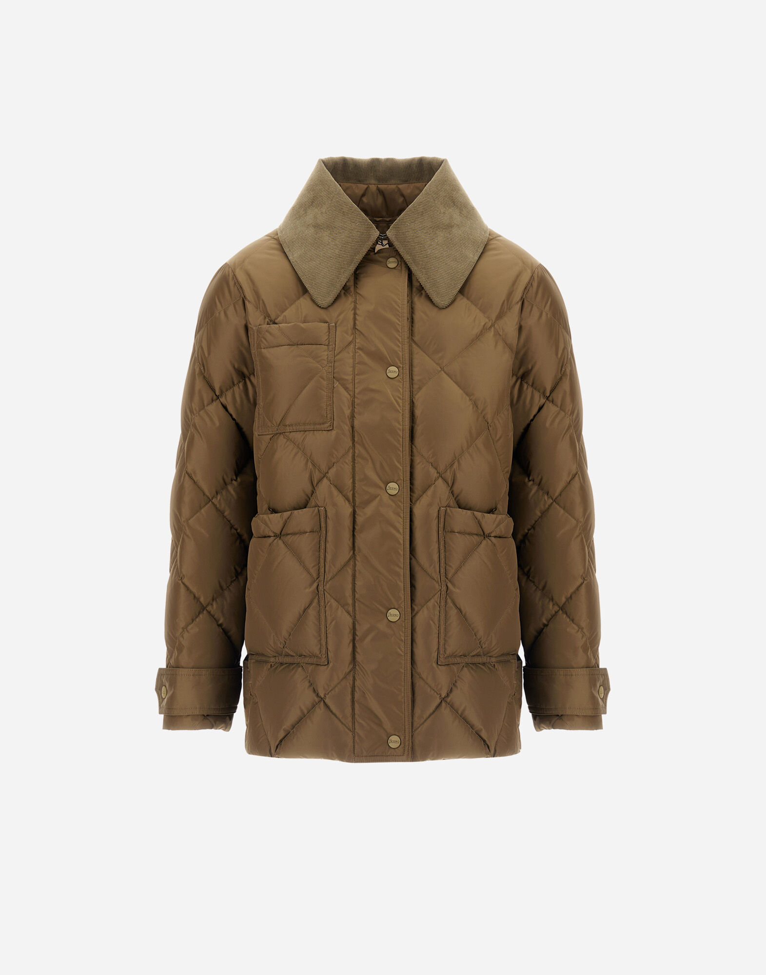 レディース ナイロンシャモニー ジャケット ミリタリー | Herno® (ヘルノ)