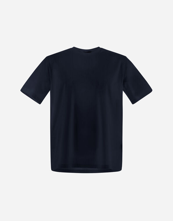Herno SUPERFINE&nbsp;COTTON STRETCH T-SHIRT Navy Blue JG000174U520039200