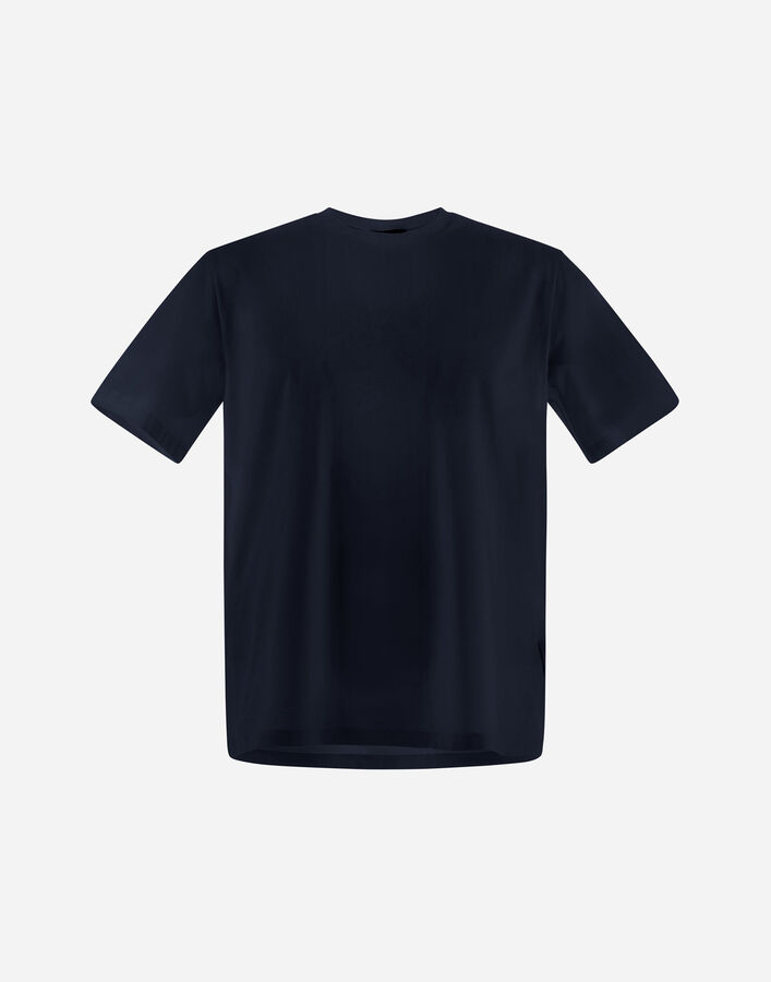 Herno SUPERFINE&nbsp;COTTON STRETCH T-SHIRT Navy Blue JG000174U520039200