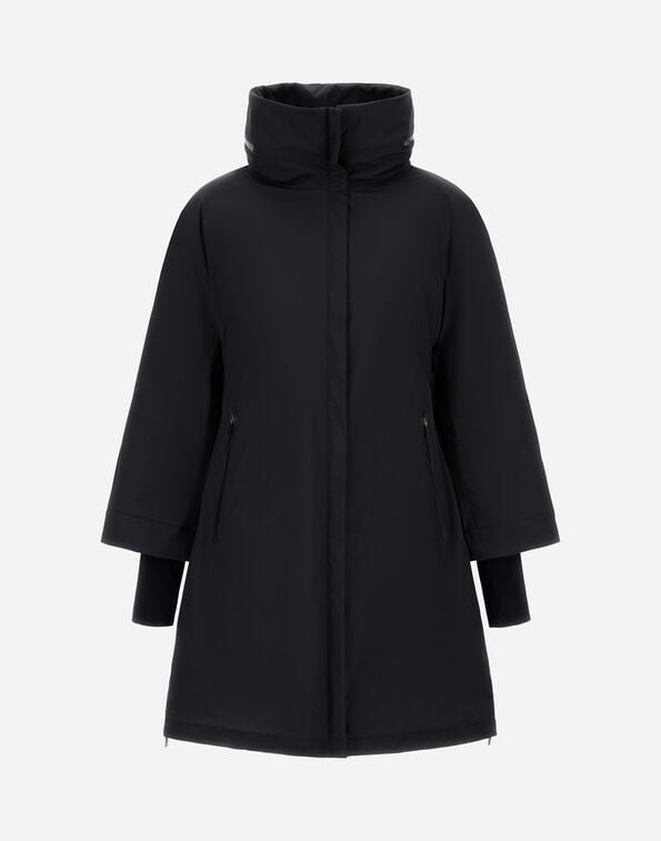 A-SHAPE JACKET IN 2-LAYER WINDSTOPPER Herno Herno A-SHAPE JACKET IN 2-LAYER WINDSTOPPER Black PI002160D128409300