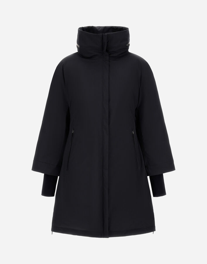 A-SHAPE JACKET IN 2-LAYER WINDSTOPPER Herno Herno A-SHAPE JACKET IN 2-LAYER WINDSTOPPER Black PI002160D128409300
