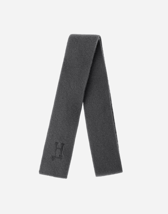 Herno SCARF IN PLAIN WOOL G.5 Grey SCP00012X702459460