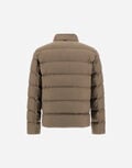 BOMBER JACKET IN ARENDELLE AND FAUX FUR Herno product thumbnail image view 3