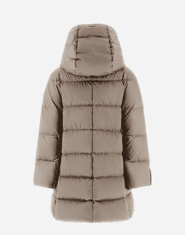 レディース サテン Aシェイプ グレージュ | Herno® (ヘルノ) 