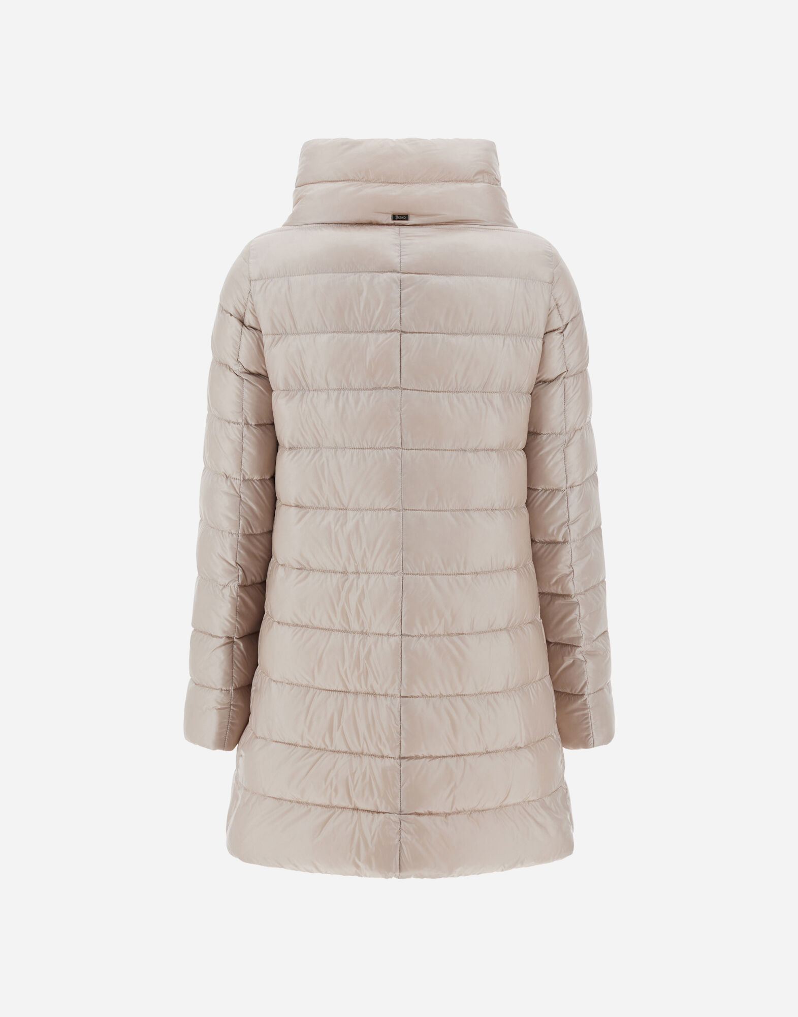 ☆美品☆HERNO ヘルノ ICONICO イコニコ　アメリア グレージュ 42 HERNO（ヘルノ） HERNO ICONICO イコニコ ダウンコート AMELIA