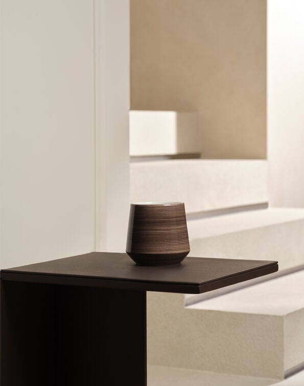 Herno HERNO HABITA VERSATILE VASE Coffee CANDLEVASECERAMICA018980