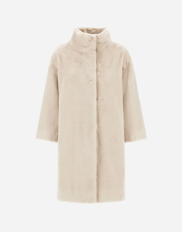 Herno SOFT ALTERNATIVE FUR COAT Chantilly GC000491D124221985