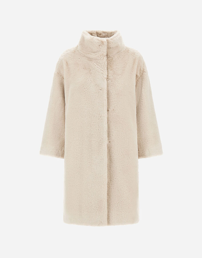 Herno SOFT ALTERNATIVE FUR COAT Chantilly GC000491D124221985