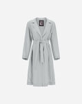 Herno TECH STRETCH WOVEN RAINCOAT Ice IM000179D12707S1250