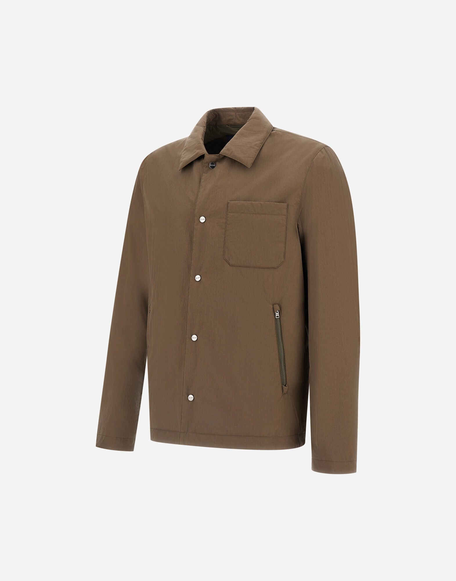メンズ クリンクルナイロン シャケット ミリタリー | Herno® (ヘルノ)