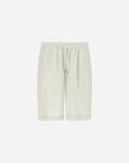 Herno SUMMER LINEN SHORTS Chantilly PT000105U171391985