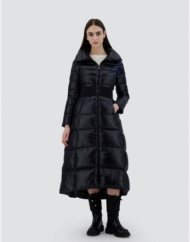 レディース ナイロンウルトラライトコート ブラック | Herno® (ヘルノ) 