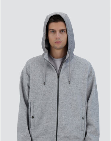 メンズ ストロングウールセーター＆ナイロンシャモニー スウェット  