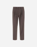 Herno NYLON JERSEY TROUSERS Dove Grey PT000044U12588S2600
