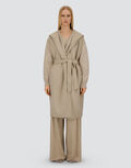 RESORT COAT IN DOUBLE FACED PURE WOOL Herno product thumbnail image view 4