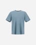 Herno RESORT T-SHIRT IN BASIC COTTON & LIGHT STRETCH NYLON Midnight Teal JG00031UR520529123