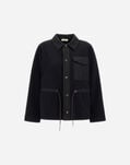 Herno SHIRT IN 100% COTTON INTERLOCK AND ARENDELLE Black JC000078D521179300