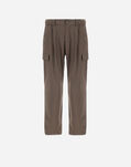 Herno RESORT STRETCH COMFORT NYLON CARGO TROUSERS Dark Taupe PT00035UR12742S2700